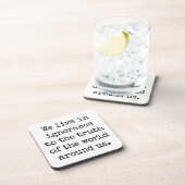 無知に住むプラスチック懸命コースター コースター (右側)