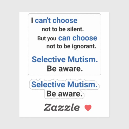 無知に気付いている シール (シート)