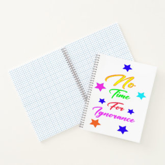 無知のための時間なし ノートブック