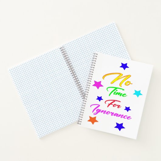 無知のための時間なし ノートブック (内部)