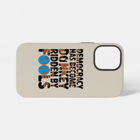 無知の力 iPhoneケース (裏面横)