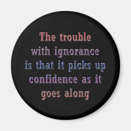 無知の問題は マグネット