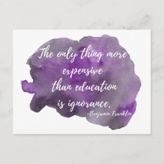 無知は抵抗のための高価なポストカード ポストカード
