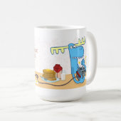 無知は至福です コーヒーマグカップ (正面右)