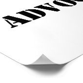 無知を撲滅して腎生命ネフロンを主張する ポスター (角)