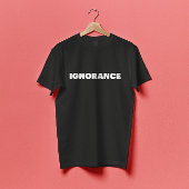 無知マスクされた顔残虐行為ストリートウェア Tシャツ