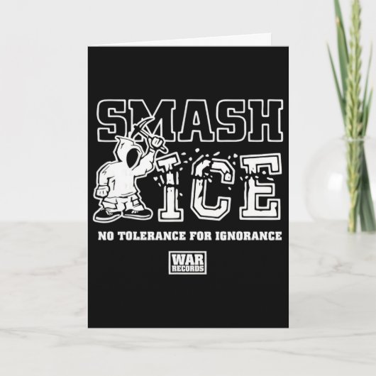 無知蒙昧を許さない Smash Ice 戦記 カード (正面)