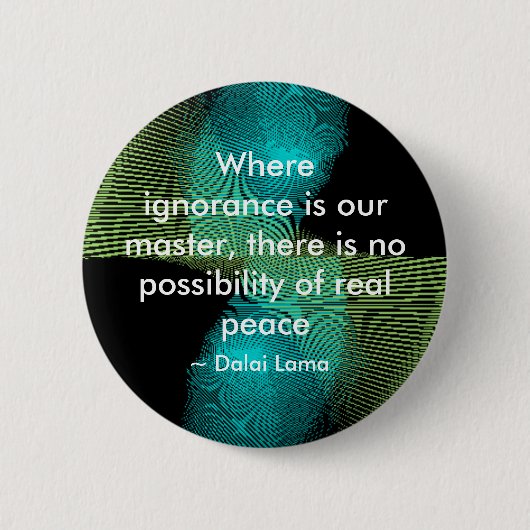 無知-ボタン 缶バッジ (正面)