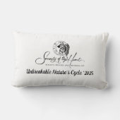 無破壊の自然の循環 ランバークッション (裏面)