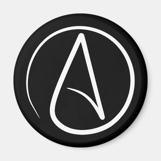 無神教のシンボル宗教 マグネット (正面)