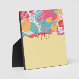 無神経なほど大胆なフェミニンな宣言 フォトプラーク