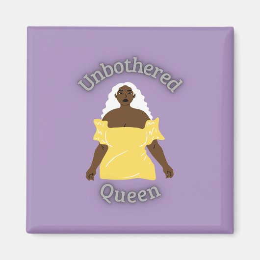 無神経な女王 マグネット (正面)