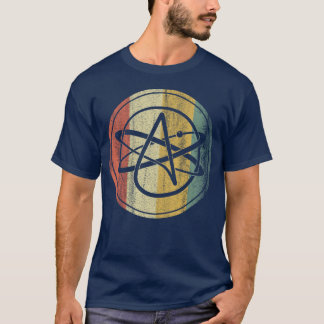 無神論のシンボル不可知無神論フリーティンおもしろいカー Tシャツ