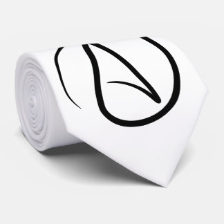 無神論のシンボル – 無神論のサイン ネクタイ