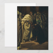 『無神論の聖トーマス』（むしんろんのせいトーマス）、ジャン・ティッソによる 招待状 (正面/裏面)