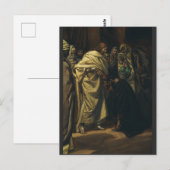 『無神論の聖トーマス』（むしんろんのせいトーマス、The Disbelief of Saint Th ポストカード (正面/裏面)