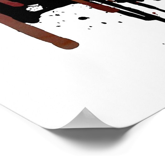 無神論の英雄クリストファー・ヒッチンス ポスター (角)