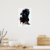 無神論の英雄クリストファー・ヒッチンス ポスター (キッチン)