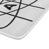 無神論の象徴(原子エンブレム) カッティングボード (角)