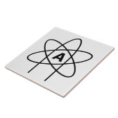 無神論の象徴（原子エンブレム） タイル (側面)