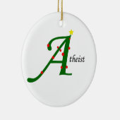 無神論的なオーナメント セラミックオーナメント (右)