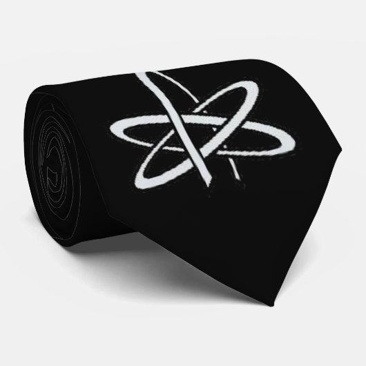 無神論的なタイ ネクタイ (ロール)