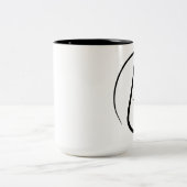 無神論的なマグ ツートーンマグカップ (中央)