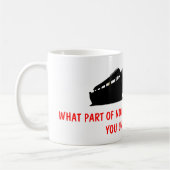 無神論的なユーモア コーヒーマグカップ (左)