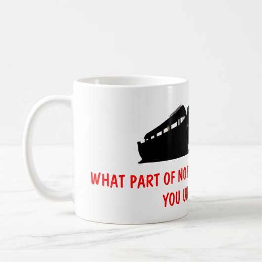 無神論的なユーモア コーヒーマグカップ (左)