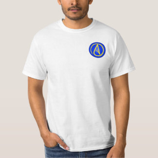 無神論的なロゴ Tシャツ