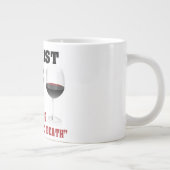 無神論的なワインクラブ ジャンボコーヒーマグカップ (右)