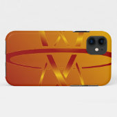 無神論的な原子 Case-Mate iPhoneケース (裏面(横))