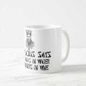 無神論的な孔子 コーヒーマグカップ (正面右)