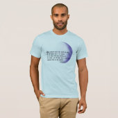 無神論的な月 Tシャツ (正面フル)