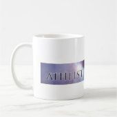 無神論的な経験の役人のマグ コーヒーマグカップ (左)