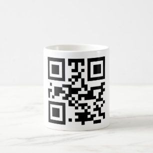 "無神論的な" QRコード コーヒーマグカップ