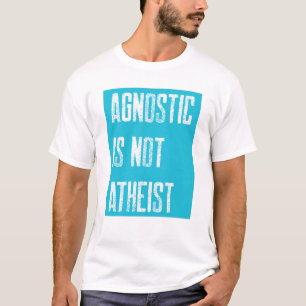 無神論者ではない不可知論者 Tシャツ