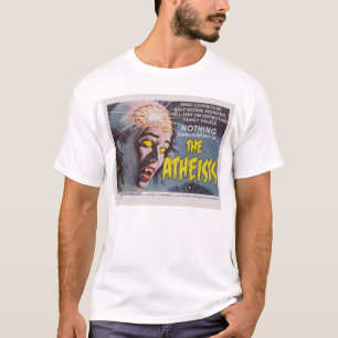 無神論者のからかいの映画のポスターの人のワイシャツ Tシャツ