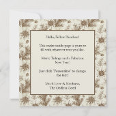 無神論者のグリーティングカード カード (裏面)