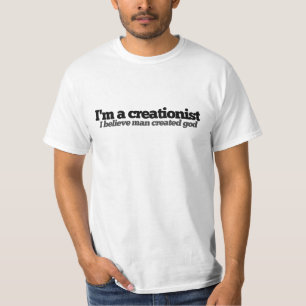 無神論者のユーモア Tシャツ