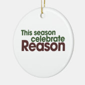 無神論者の休日 セラミックオーナメント (左)