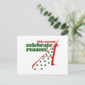 無神論者の休暇シーズン シーズンポストカード (スタンド正面)