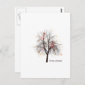 無神論者の木 ポストカード (正面/裏面)