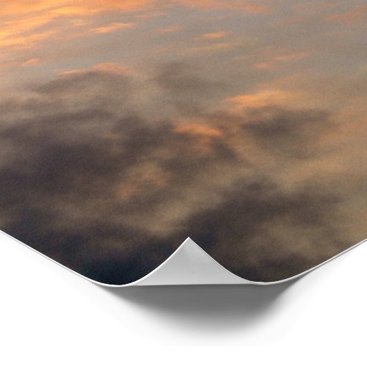 無神論者の雲 ポスター (角)