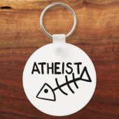 無神論者の魚 キーホルダー (正面)