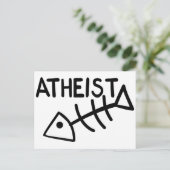 無神論者の魚 ポストカード (スタンド正面)