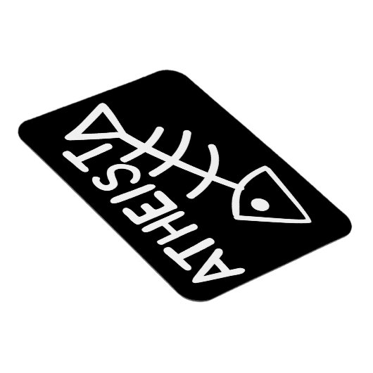 無神論者の魚 マグネット (右側)