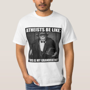 無神論者はのようです: "これはです私の祖父" Tシャツ