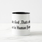 無神論者はコーヒー・マグを引用します マグカップ (中央)