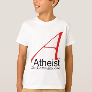 無神論者は運動をします Tシャツ